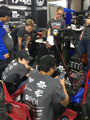 Forsyth Central High School Robotics team